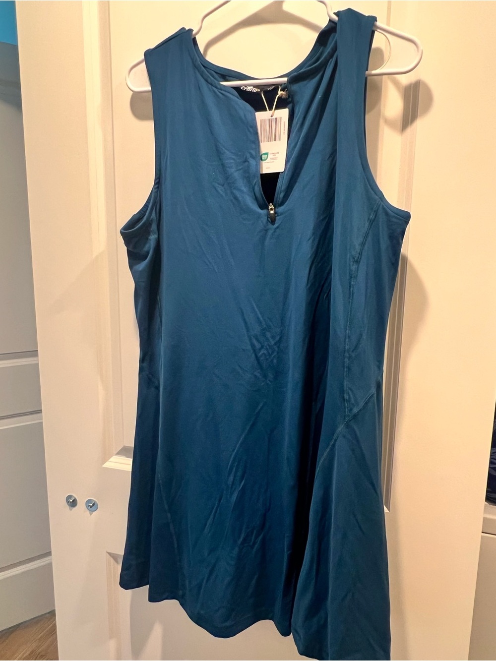 Blue Dress- shorts under with pockets